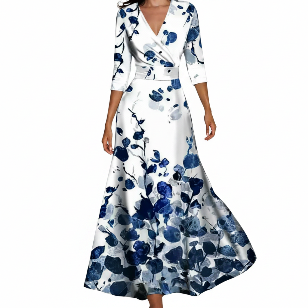 Women's Floral Summer Maxi Dress