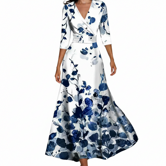 Women's Floral Summer Maxi Dress