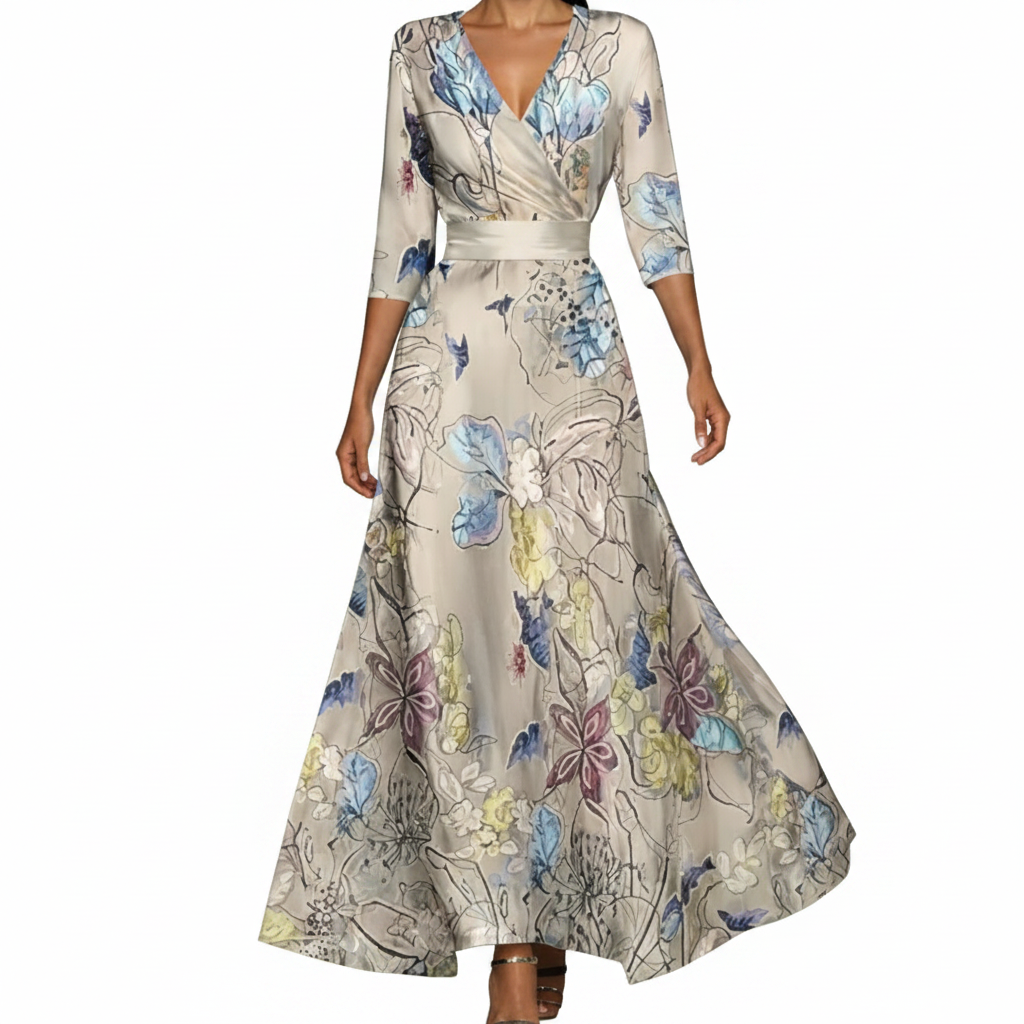 Women's Floral Summer Maxi Dress