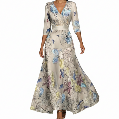 Women's Floral Summer Maxi Dress