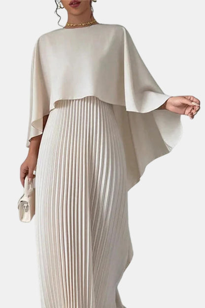 Elegant High Neck Formal Maxi Dress
