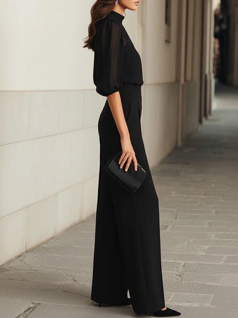 Women's Lightweight Chiffon Three-Piece Set