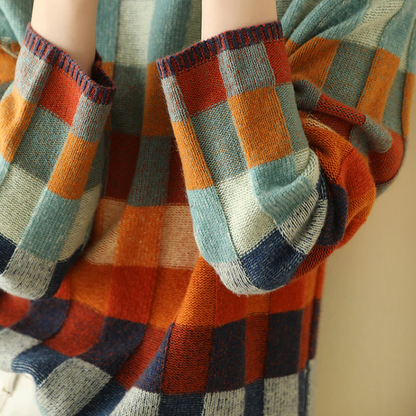 Women's Multi-Color Knit Sweater