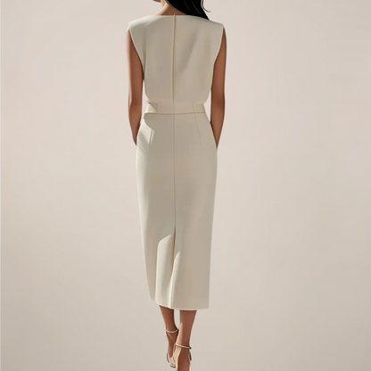 Women's Premium Fabric Midi Dress