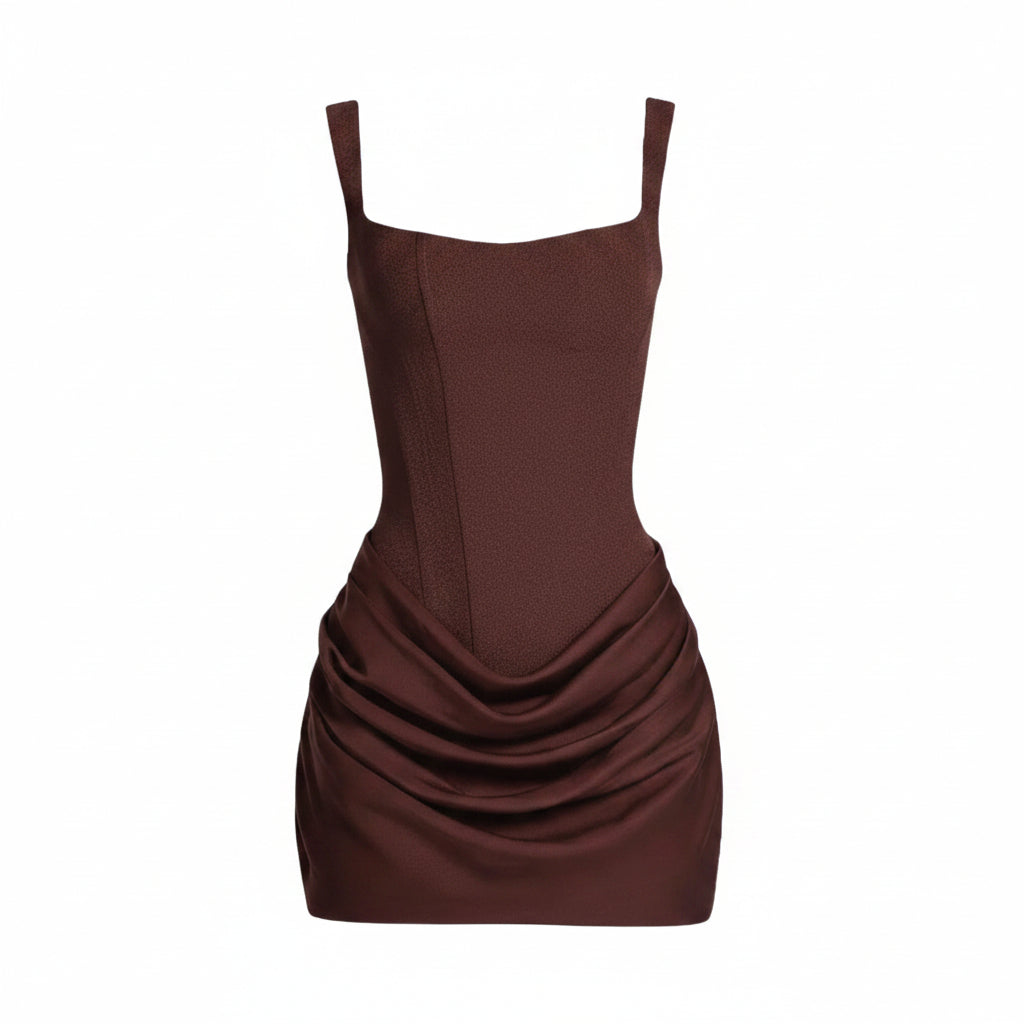 Elegant Satin Corset Special Occasion Dress
