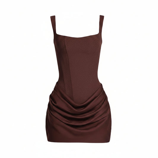 Elegant Satin Corset Special Occasion Dress