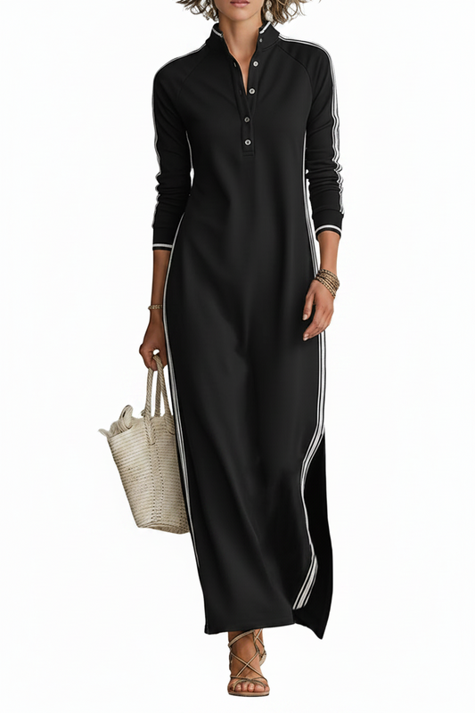 Women's Soft Sweatshirt Maxi Dress