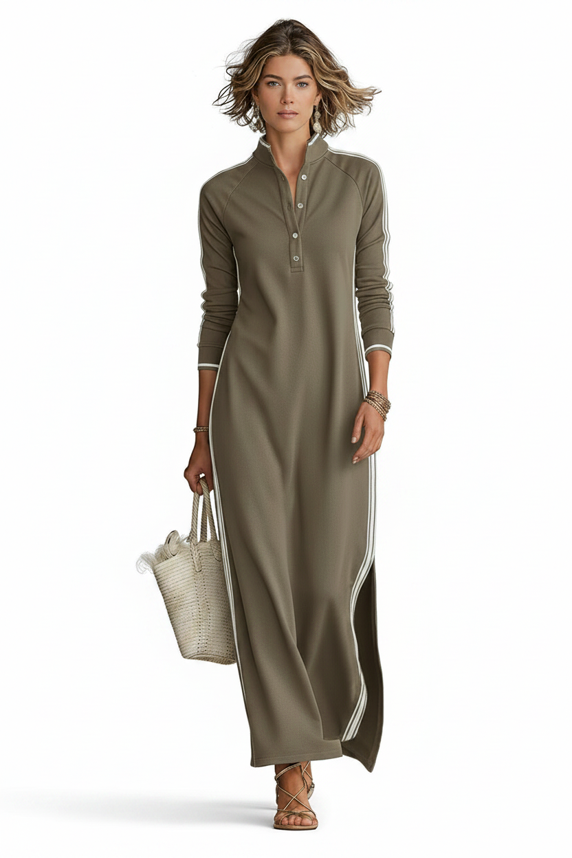 Women's Soft Sweatshirt Maxi Dress