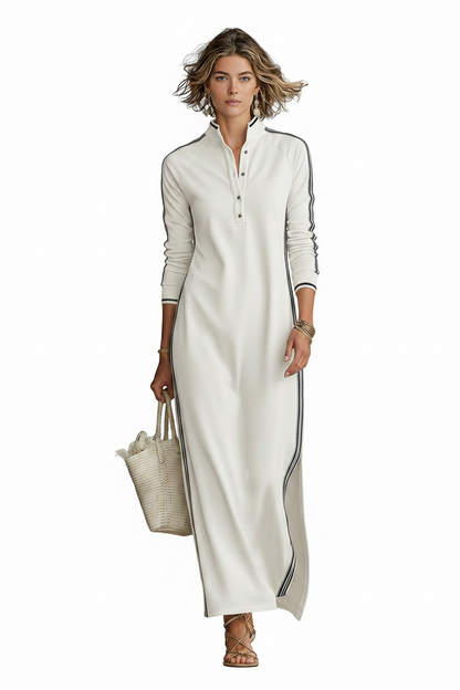 Women's Soft Sweatshirt Maxi Dress