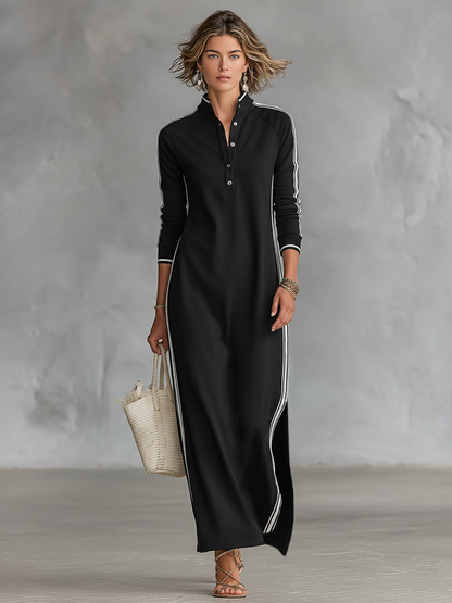 Women's Soft Sweatshirt Maxi Dress