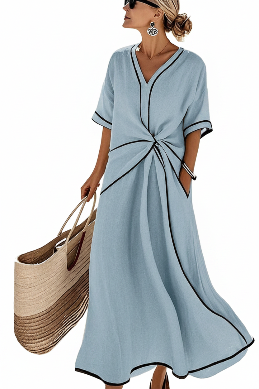 Soft-Touch Woven Summer Dress