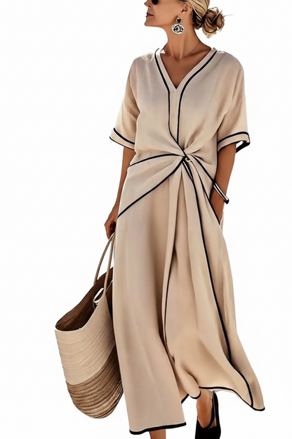 Soft-Touch Woven Summer Dress