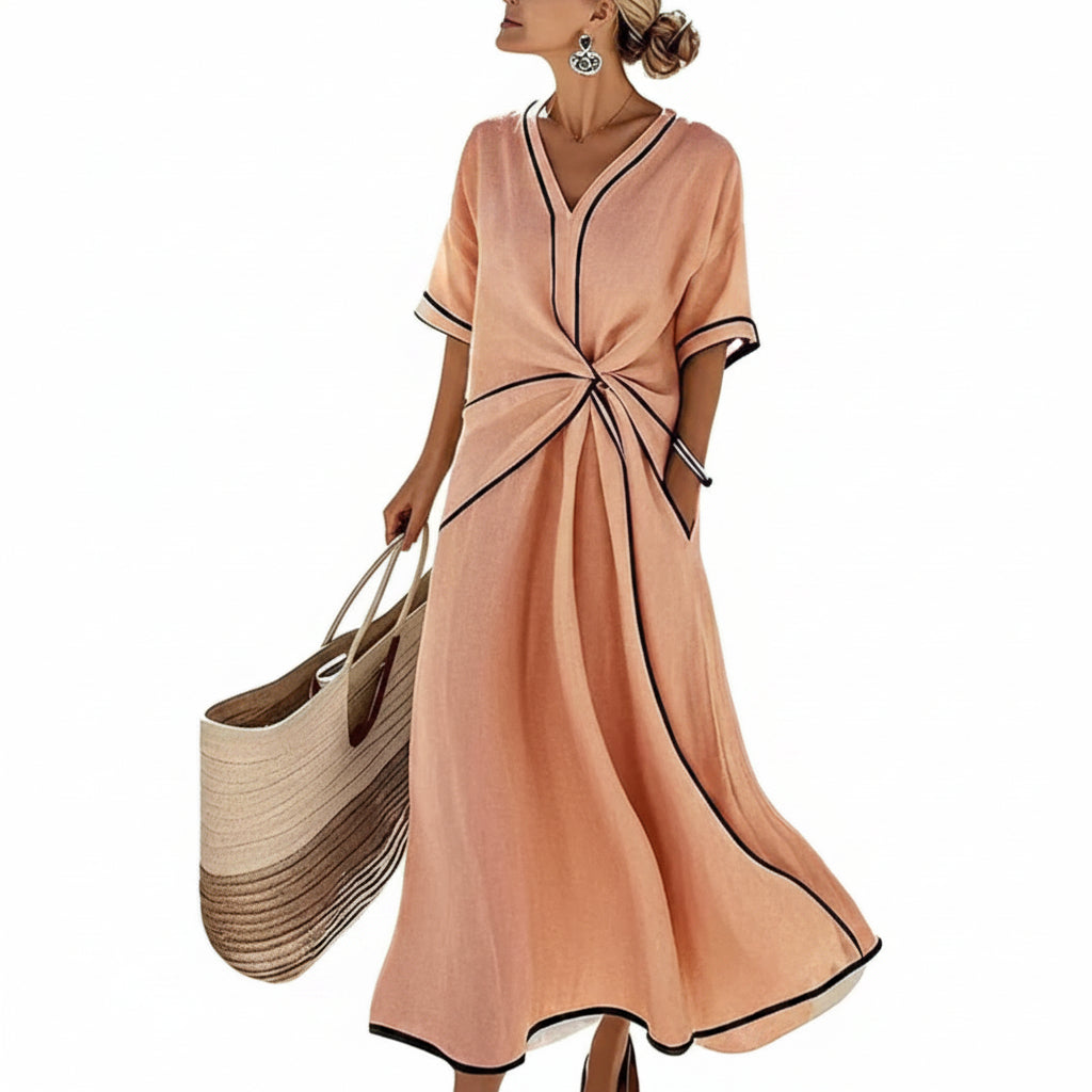 Soft-Touch Woven Summer Dress