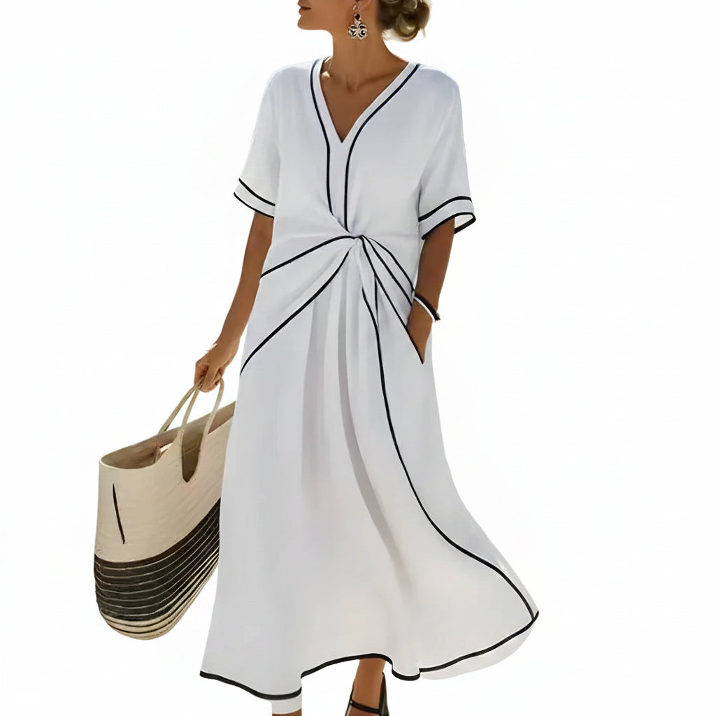 Soft-Touch Woven Summer Dress
