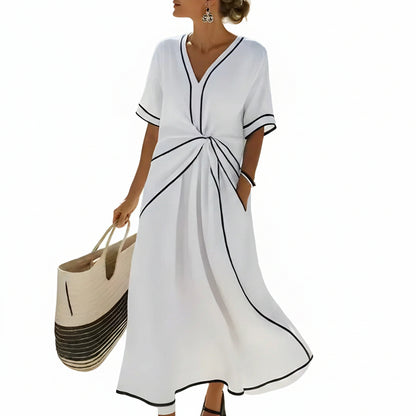 Soft-Touch Woven Summer Dress