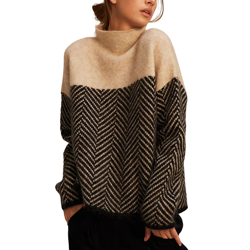 Elegant Cashmere Turtleneck Sweater
