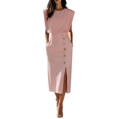 Women's Premium Fabric Midi Dress