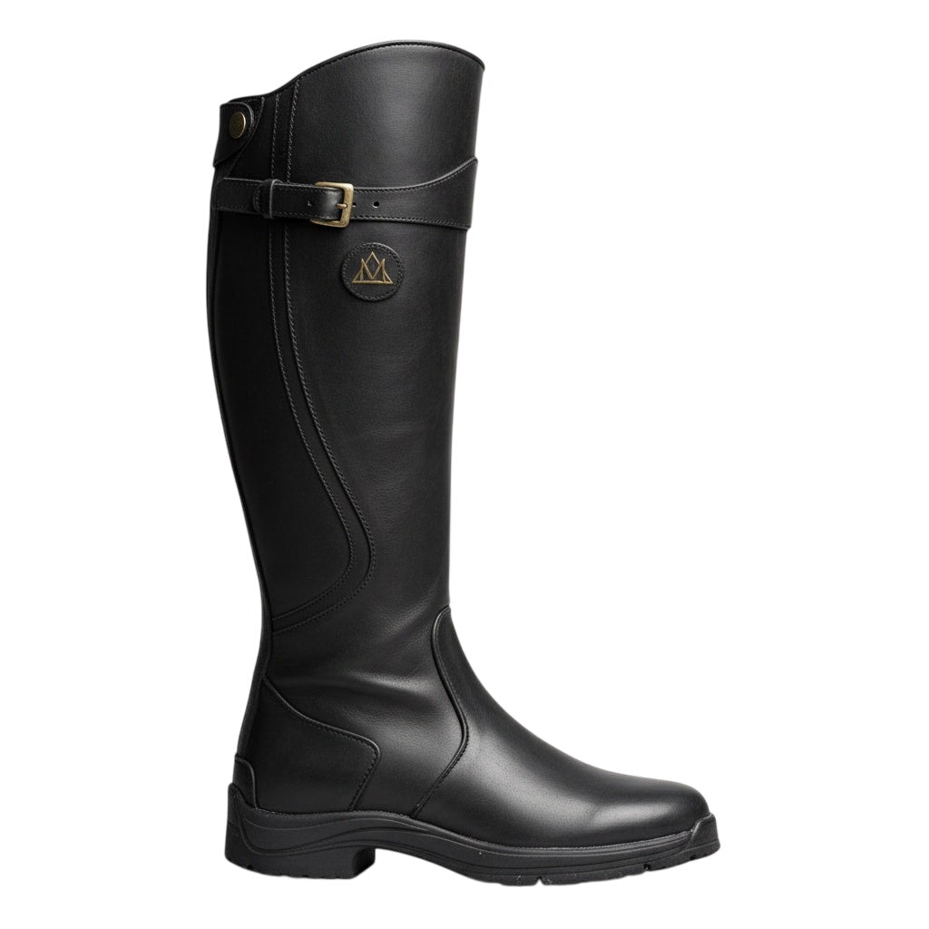 Women's Waterproof Leather Riding Boots
