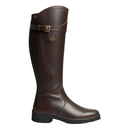 Women's Waterproof Leather Riding Boots